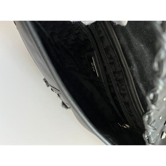 Dior saddle vintage black leather shoulder bag - Picture 7 of 10